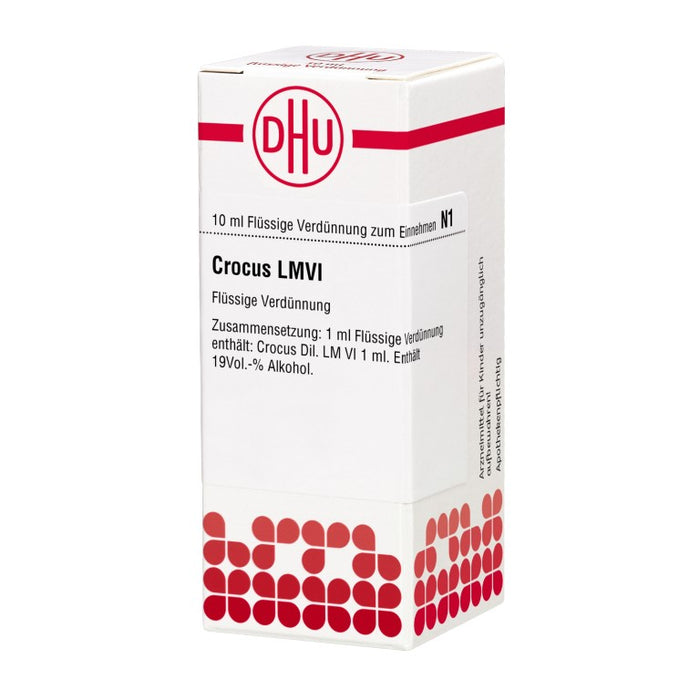 Crocus LM VI DHU Dilution, 10 ml Lösung