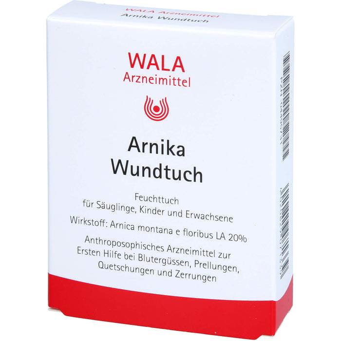 WALA Arnika Wundtuch, 5 St. Tücher