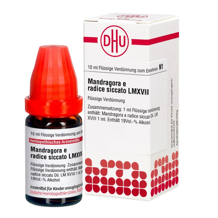 Mandragora e radice siccata LM XVIII DHU Dilution, 10 ml Lösung