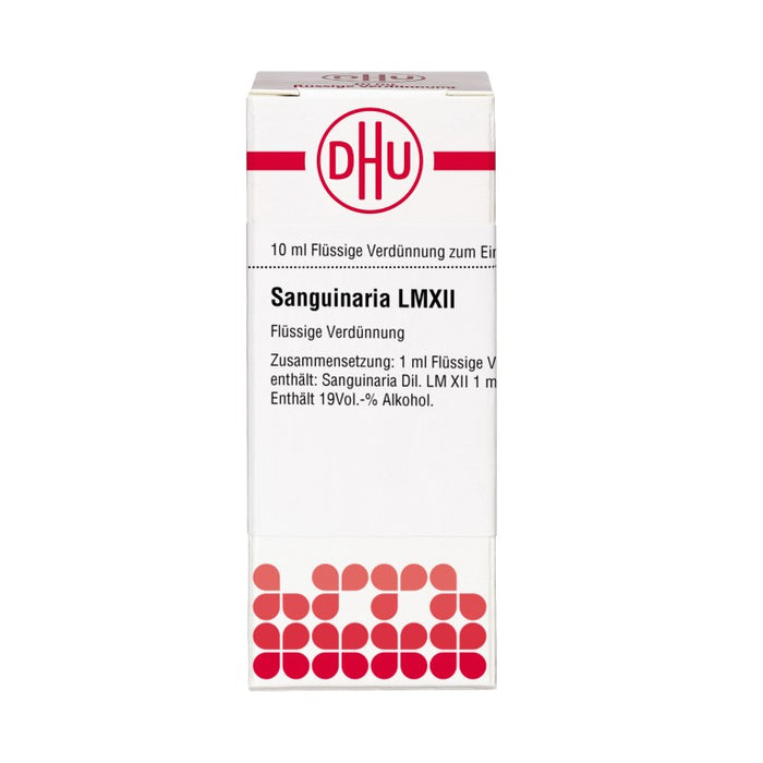 Sanguinaria LM XII DHU Dilution, 10 ml Lösung