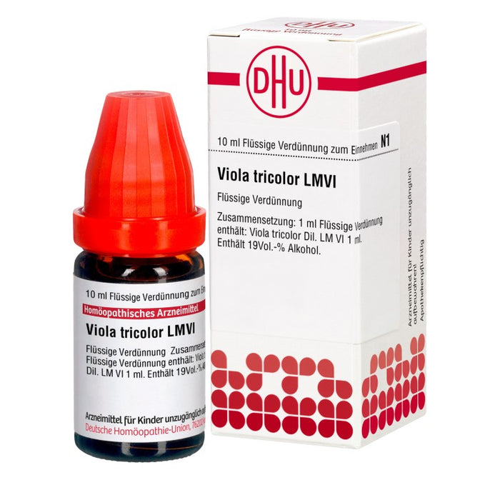 Viola tricolor LM VI DHU Dilution, 10 ml Lösung