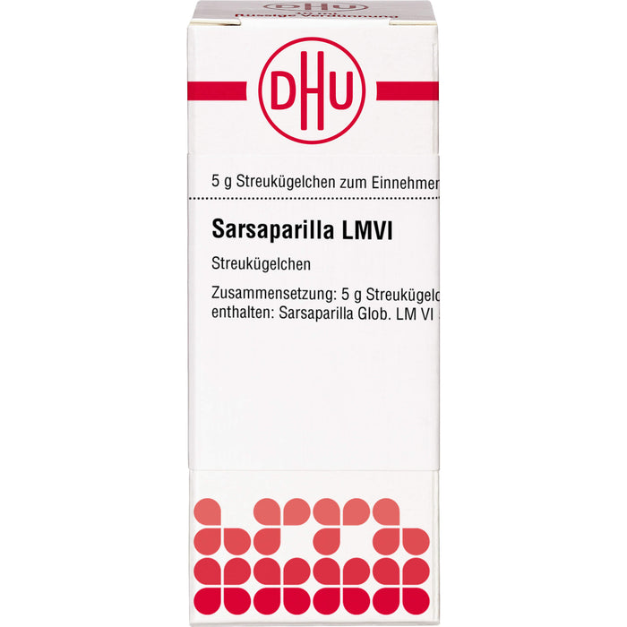 DHU Sarsaparilla LM VI Streukügelchen, 5 g Globules