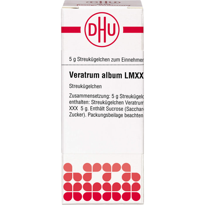 DHU Veratrum album LM XXX Streukügelchen, 5 g Globules