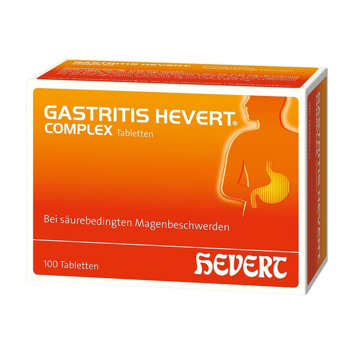 Gastritis Hevert complex Tabletten, 100 pcs. Tablets