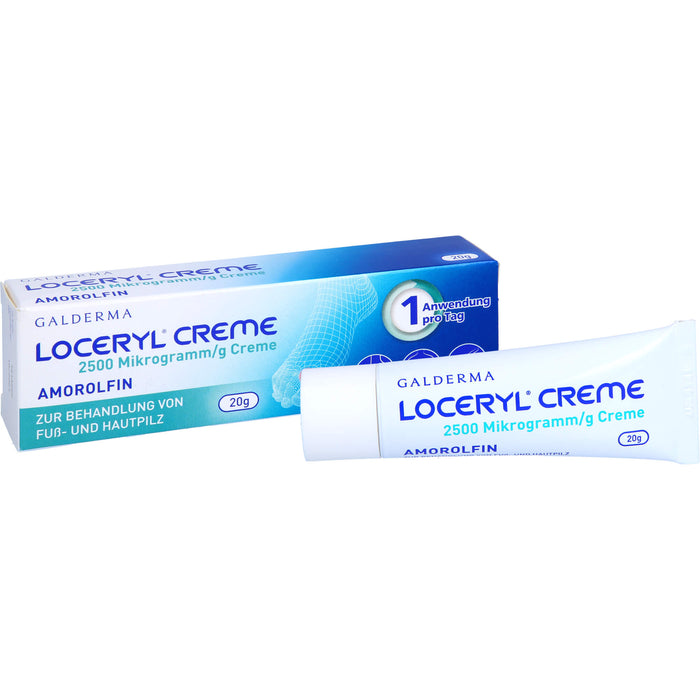 Loceryl Creme bei Fuß- und Hautpilz, 20 g Creme