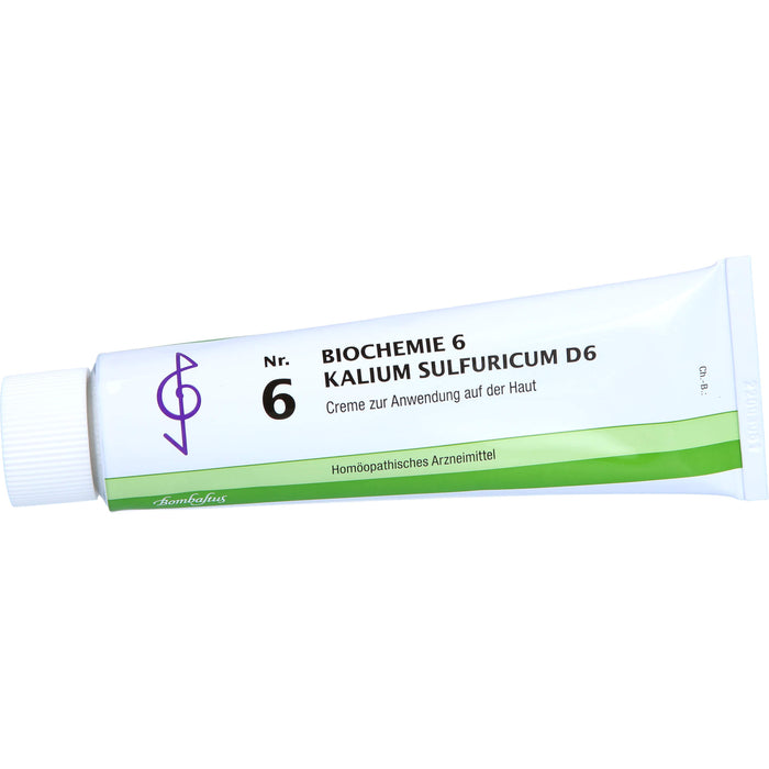 Biochemie 6 Kalium sulfuricum Bombastus D6 Creme, 100 ml Crème