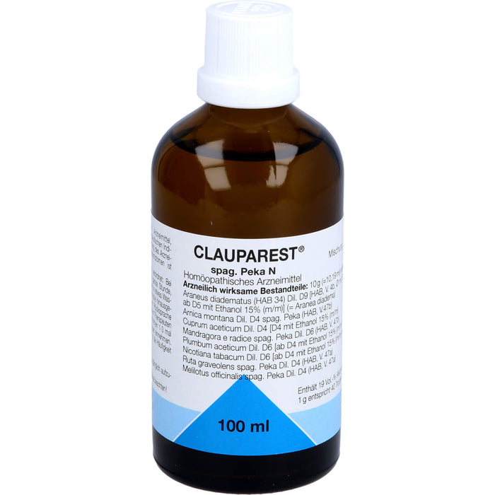 Clauparest spag. Peka N Tropf., 100 ml TRO