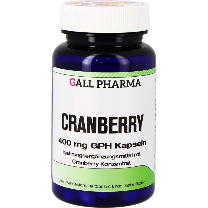 GALL PHARMA Cranberry 400 mg GPH Kapseln, 60 pc Capsules