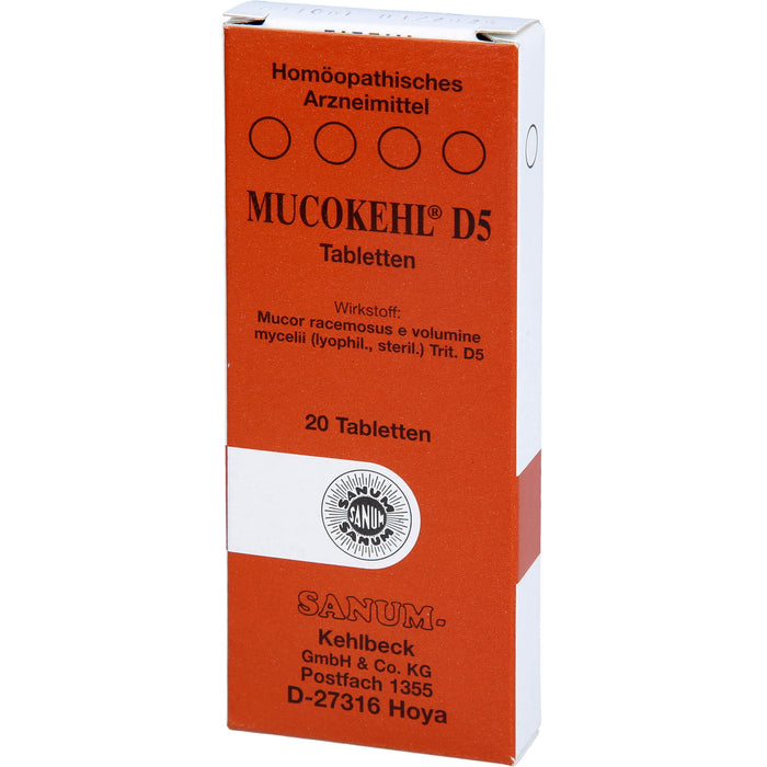 MUCOKEHL D5 Tabletten, 20 St. Tabletten