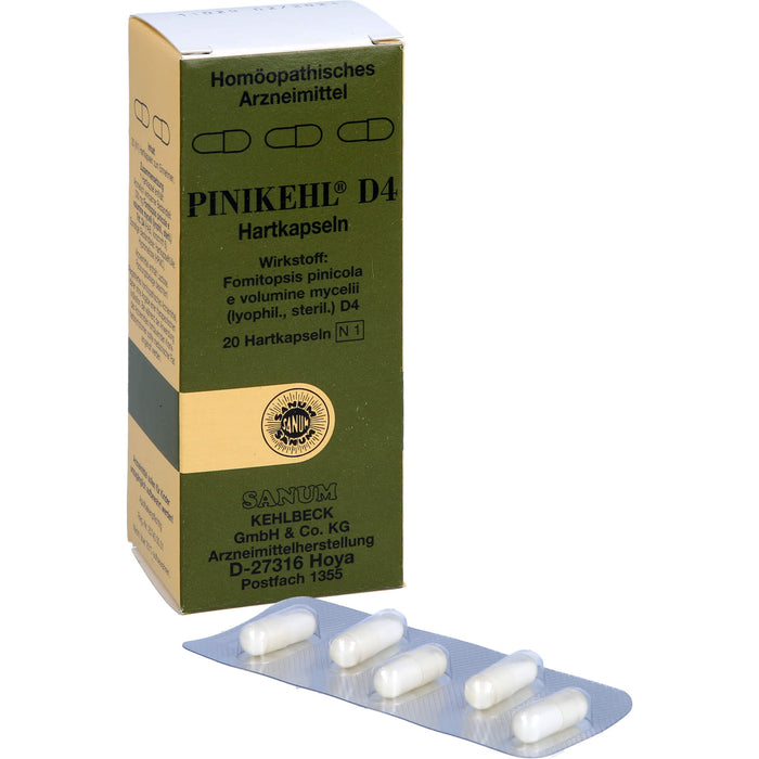 PINIKEHL D4 Hartkapseln, 20 pcs. Capsules