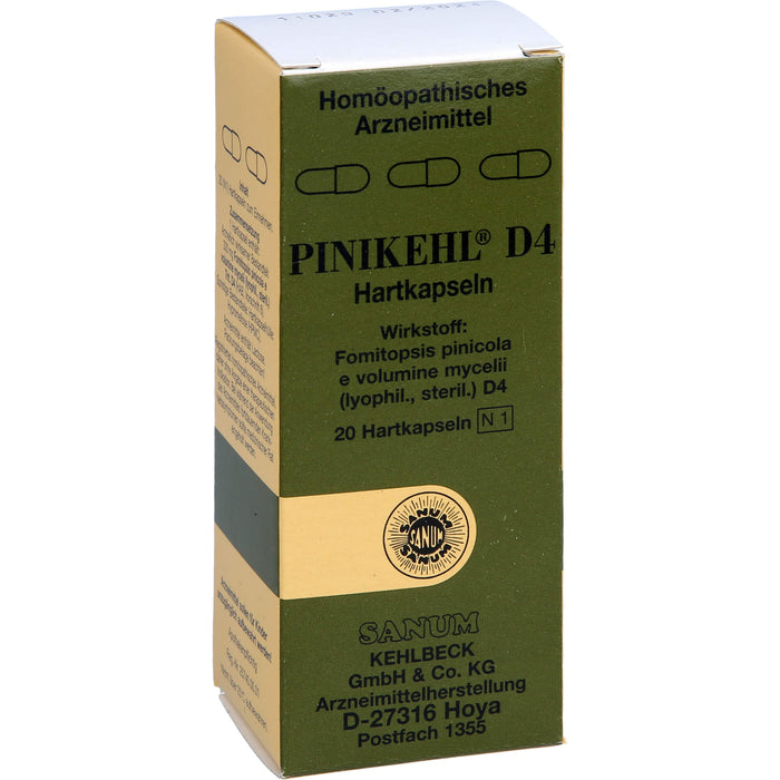 PINIKEHL D4 Hartkapseln, 20 pc Capsules