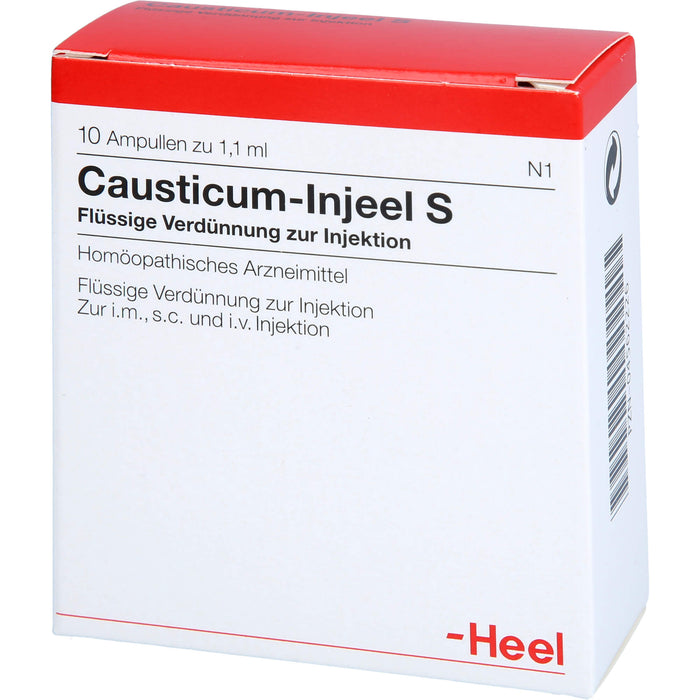 Causticum Injeel S Amp., 10 St. Ampullen