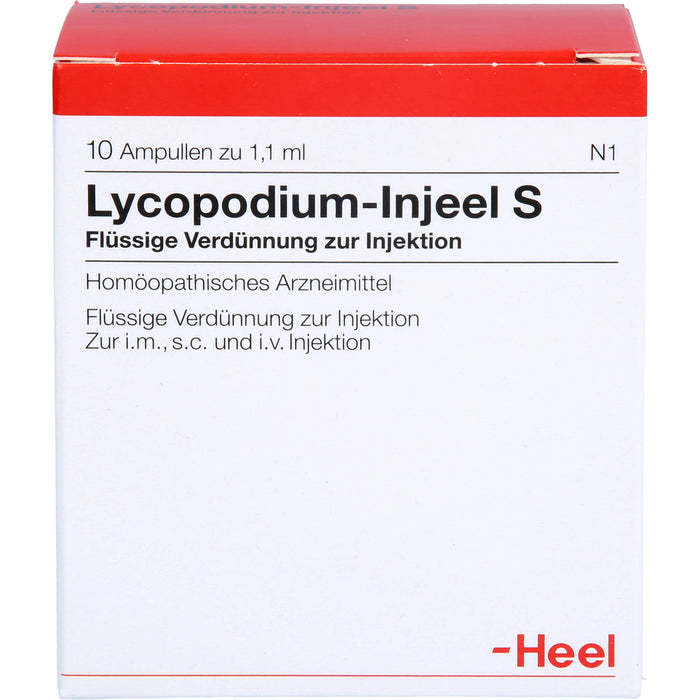 Lycopodium-Injeel S Inj.-Lsg., 10 St AMP