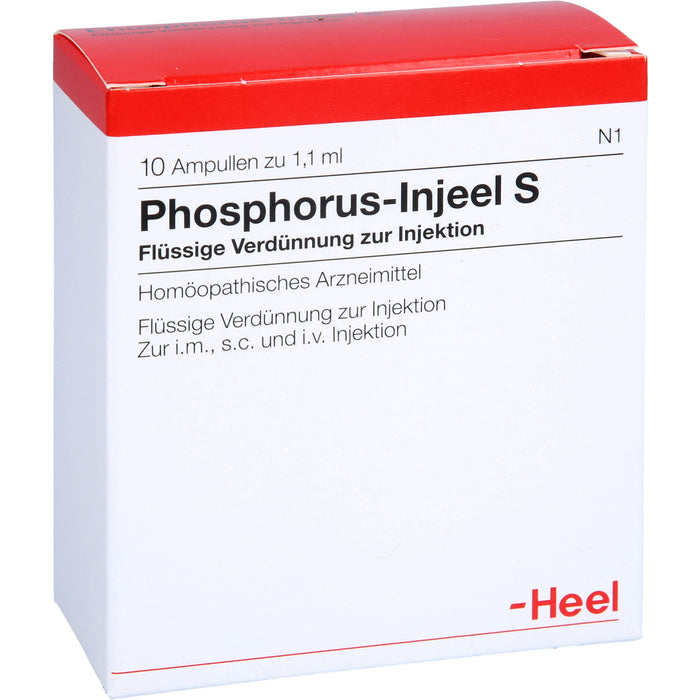 Phosphorus-Injeel S Ampullen, 10 pc Ampoules