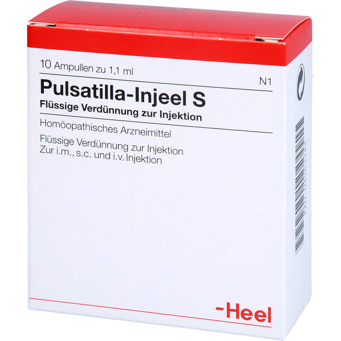 Pulsatilla-Injeel S Ampullen, 10 pc Ampoules