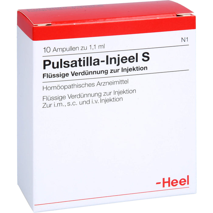 Pulsatilla-Injeel S Ampullen, 10 pcs. Ampoules