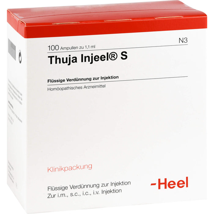 Thuja-Injeel S Inj.-Lsg., 100 St AMP