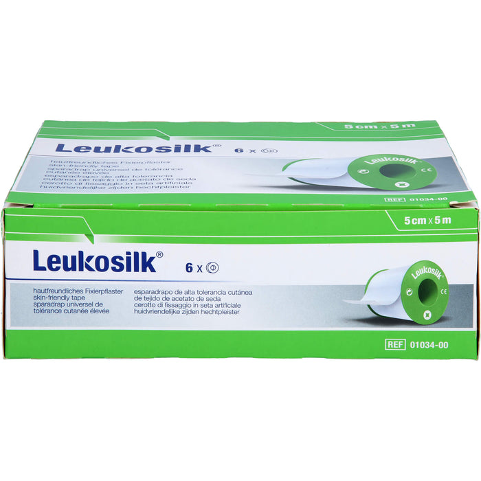 LEUKOSILK 5MX5CM, 6 St PFL