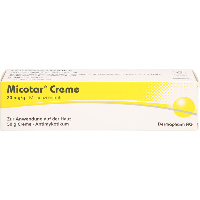 Micotar Creme Antimykotikum, 50 g Crème