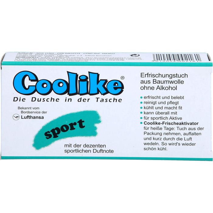 Coolike sport Erfrischungstuch aus reiner Baumwolle, 5 pc Tissus