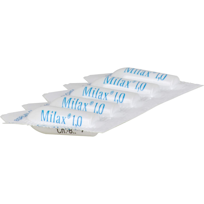 BERLIN-CHEMIE Milax 1,0 g Zäpfchen Abführmittel, 10 pcs. Suppositories