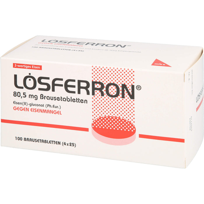 Lösferron Brausetbl., 100 St. Tabletten