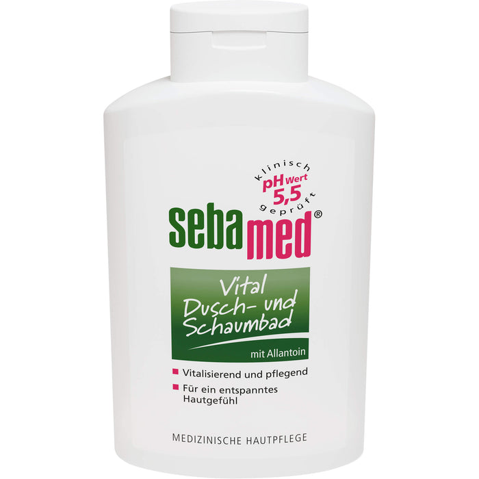 sebamed Dusch + Schaumbad, 400 ml Solution