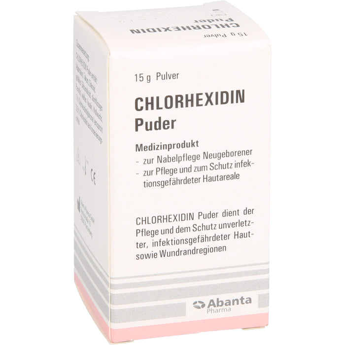 Abanta Pharma Chlorhexidin Puder, 15 g Powder