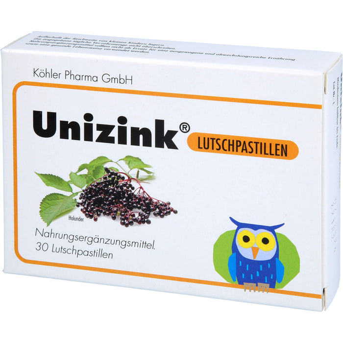 Unizink Lutschpastillen, 30 pcs. Pastilles