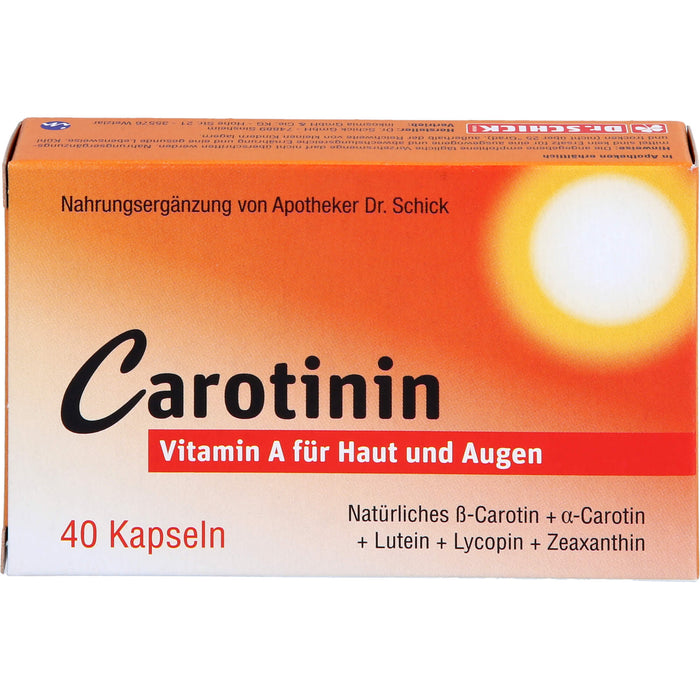 Inkosmia Carotinin Kapseln, 40 pcs. Capsules