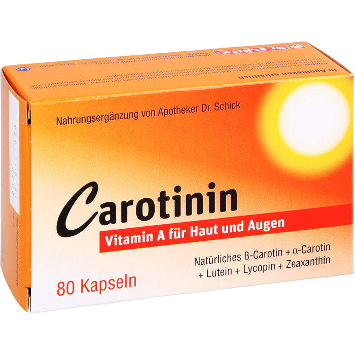 Carotinin Kapseln, 80 pc Capsules