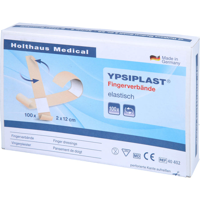 Fingerverbände elastisch YPSIPLAST 2x12cm, 100 St