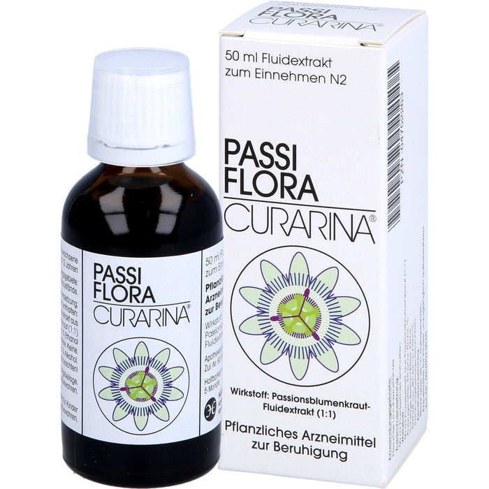 PASSIFLORA CURARINA Fluidextrakt zur Beruhigung, 50 ml Solution