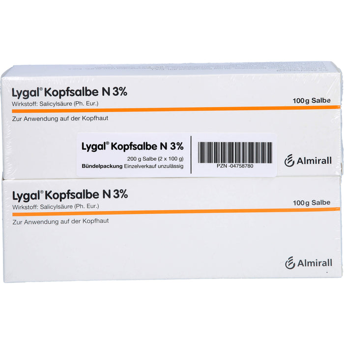 Lygal Kopfsalbe N 3 %, 200 g SAL