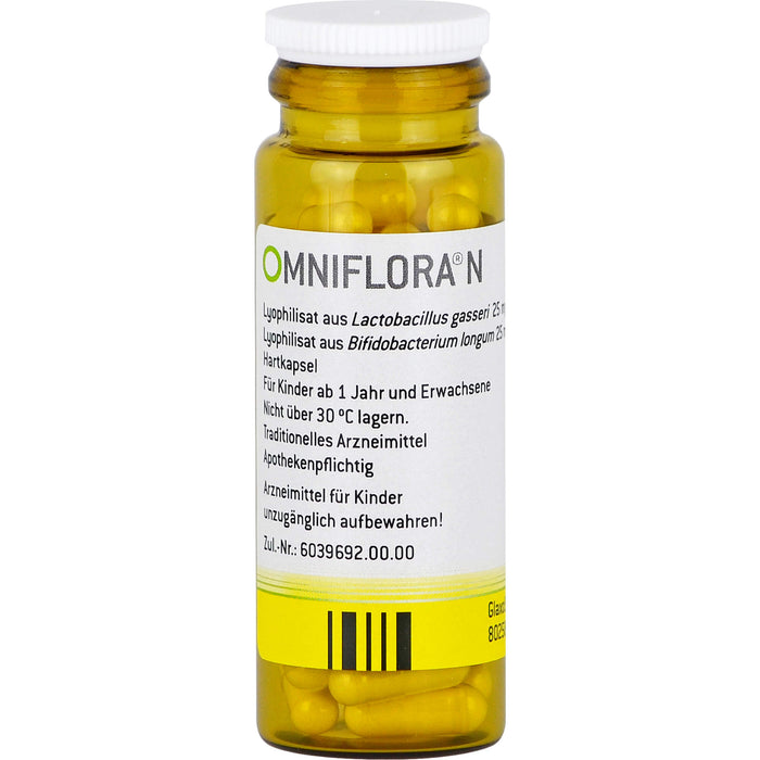 Omniflora N, Hartkapseln, 100 pcs. Capsules