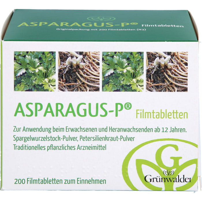 Asparagus-P Filmtabletten, 200 pcs. Tablets