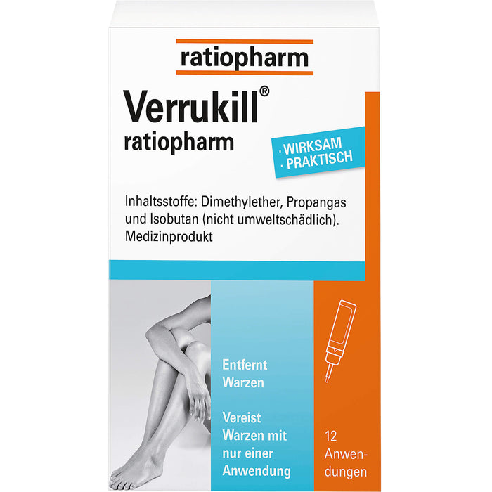 Verrukill-ratiopharm Spray zur Vereisung von Warzen, 50 ml Lösung