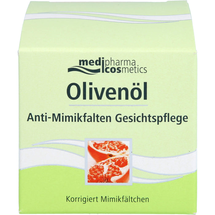 Olivenöl Anti-Mimikfalten Gesichtspflege, 50 ml Creme