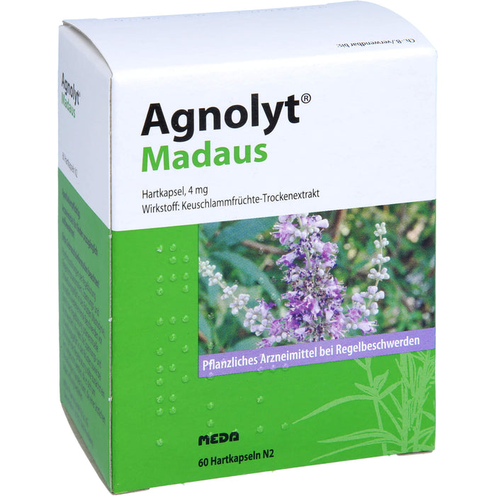 Agnolyt MADAUS Hartkapseln bei Regelbeschwerden, 60 pcs. Capsules