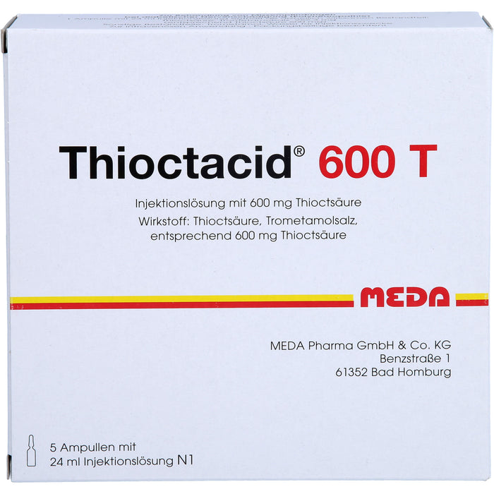 Thioctacid 600 T Inj.-Lsg., 5X24 ml ILO