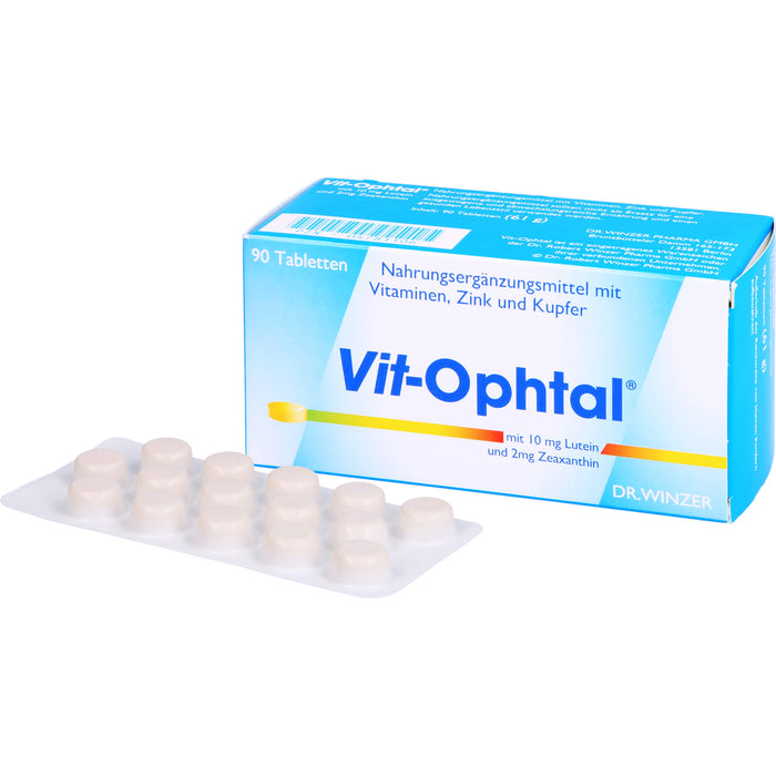 Vit-Ophtal mit 10mg Lutein, 90 St TAB