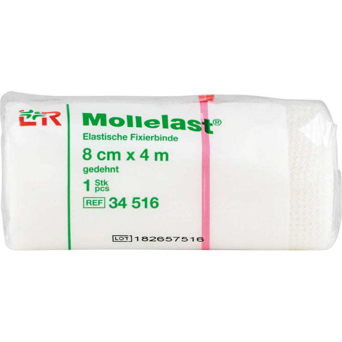 Mollelast Elastische Fixierbinde 8 cm x 4 m, 1 pcs. Bandage