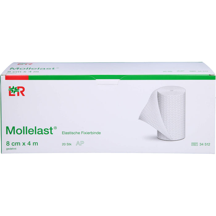 Mollelast Elastische Fixierbinde 8 cm x 4 m, 20 pcs. Bandage