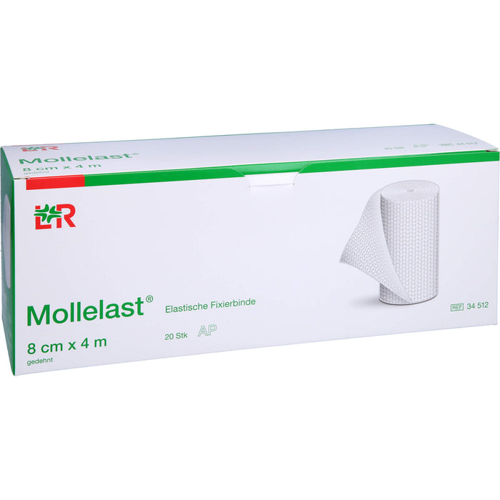 Mollelast Elastische Fixierbinde 8 cm x 4 m, 20 pc Bandage