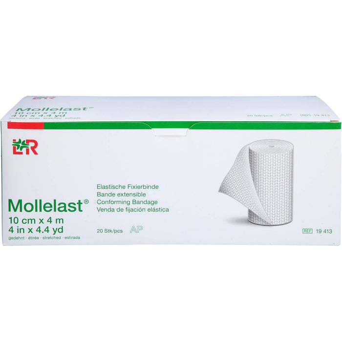 Mollelast Elastische Fixierbinde 10 cm x 4 m, 20 pc Paquet