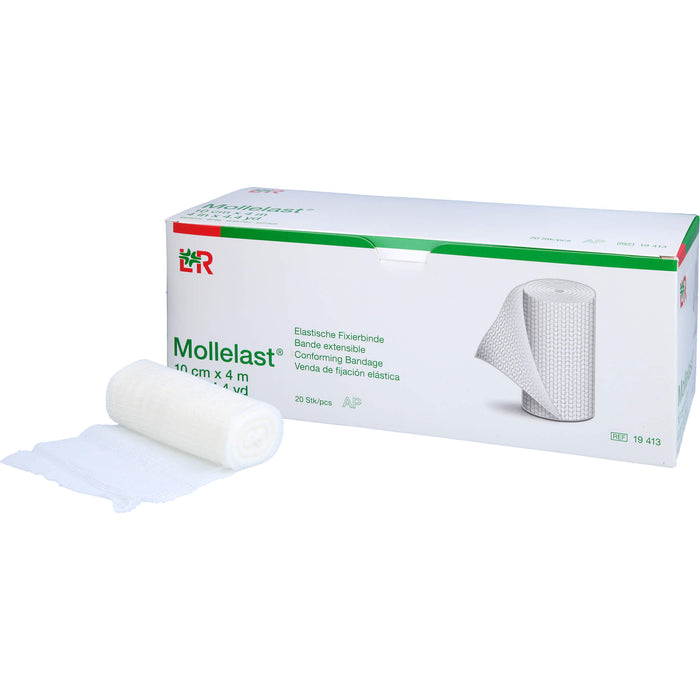 Mollelast Elastische Fixierbinde 10 cm x 4 m, 20 pc Paquet