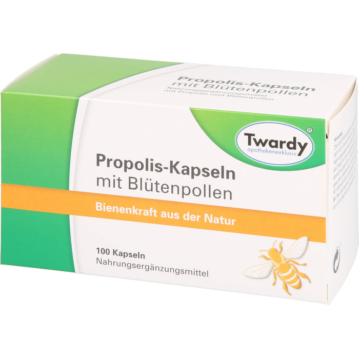 Twardy Propolis-Kapseln mit Blütenpollen, 100 pc Capsules