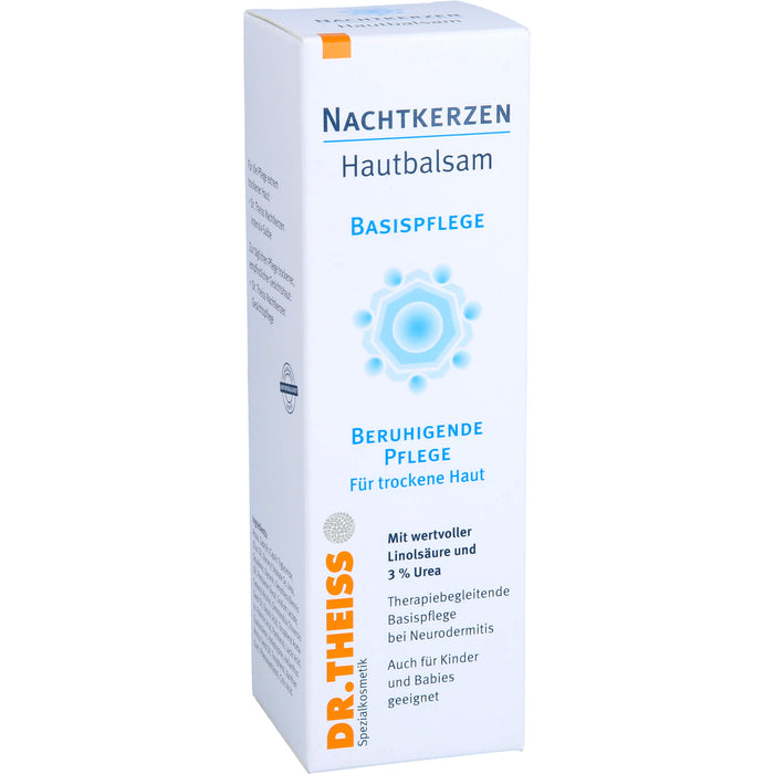 DR.THEISS Nachtkerzen Hautbalsam beruhigende Pflege für trockene Haut, 100 ml Creme