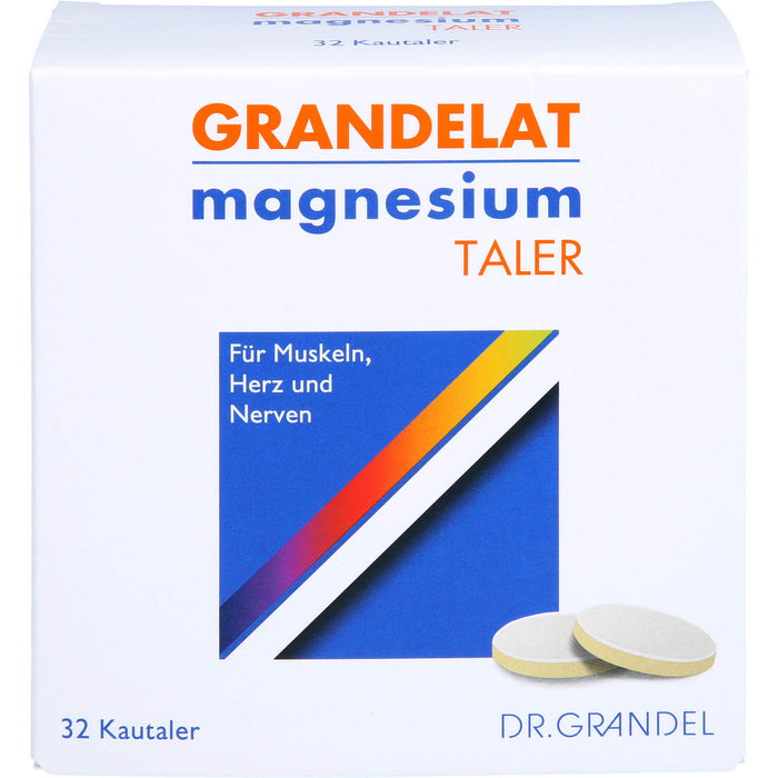 GRANDELAT Magnesium Taler 300 mg, 32 St. Tabletten