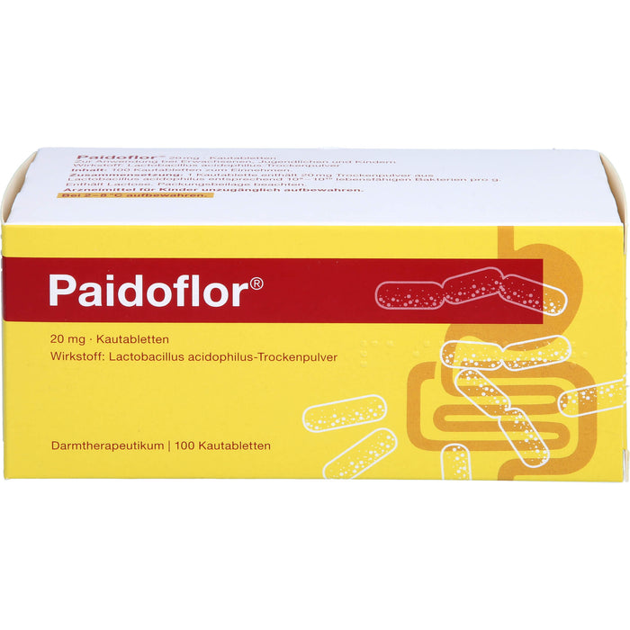 Paidoflor Kautabletten, 100 St KTA